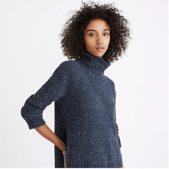 Madewell White Turtleneck Knit Sweater- Size XS - Picture 6 of 9